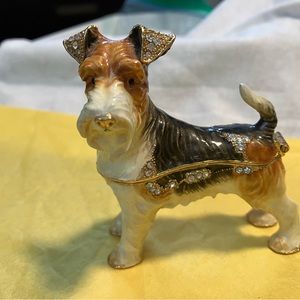 Dog trinket box